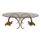 Table basse aux mouflons par Alain Chervet, circa 1970