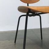 German SE 68 chair from the early Mid-Century by Egon Eiermann for Wilde+Spieth.