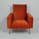 Fauteuil 50's Terracotta