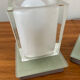 Pair of Ice Cube lamps from the 80s-90s.
