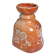 Artisanal Stoneware Vase Folk Art — Signed