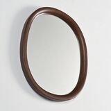 Model S mirror by Sori Yanagi, Akita Mokko edition, Japan 1975