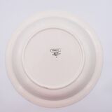 Round hollow dish décor Cannes by Digoin Sarreguemines