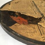 Old oval mirror