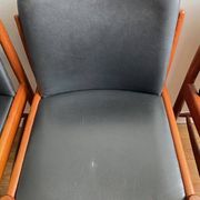 6 chaises teck scandinave vintage