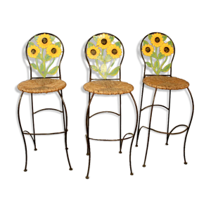 Ensemble de 3 tabourets - bar