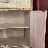 rattan chest of drawers