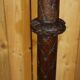 wooden candle holder 19th century