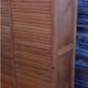 Cabinet to curtain, double, of the 1950s