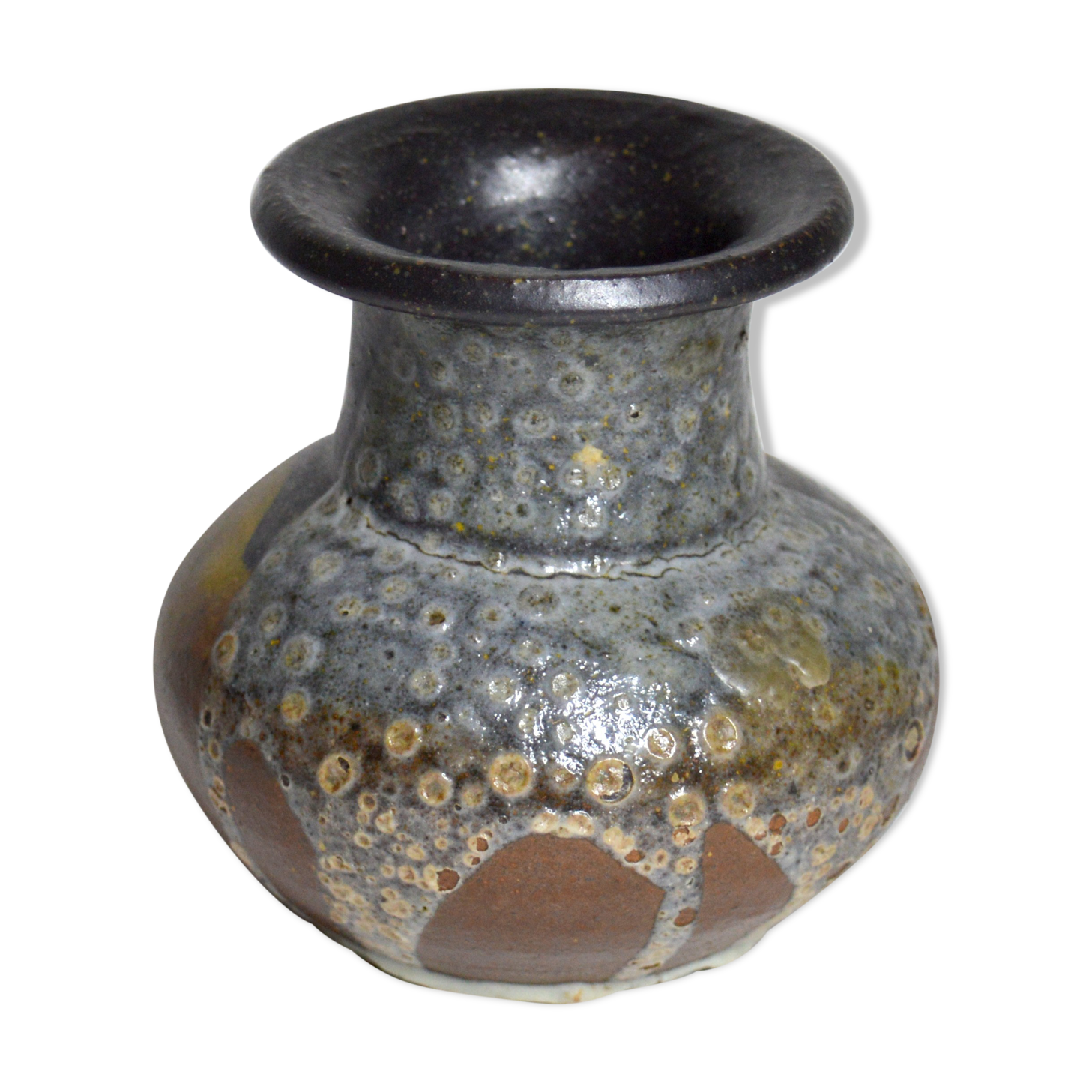 Eugene Lion sandstone vase