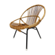 Fauteuil vintage en rotin par Dirk van Sliedregt Rohe Noordwolde 1960 aux Pays-Bas