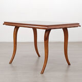 Table basse en miroir du milieu du siècle, italienne