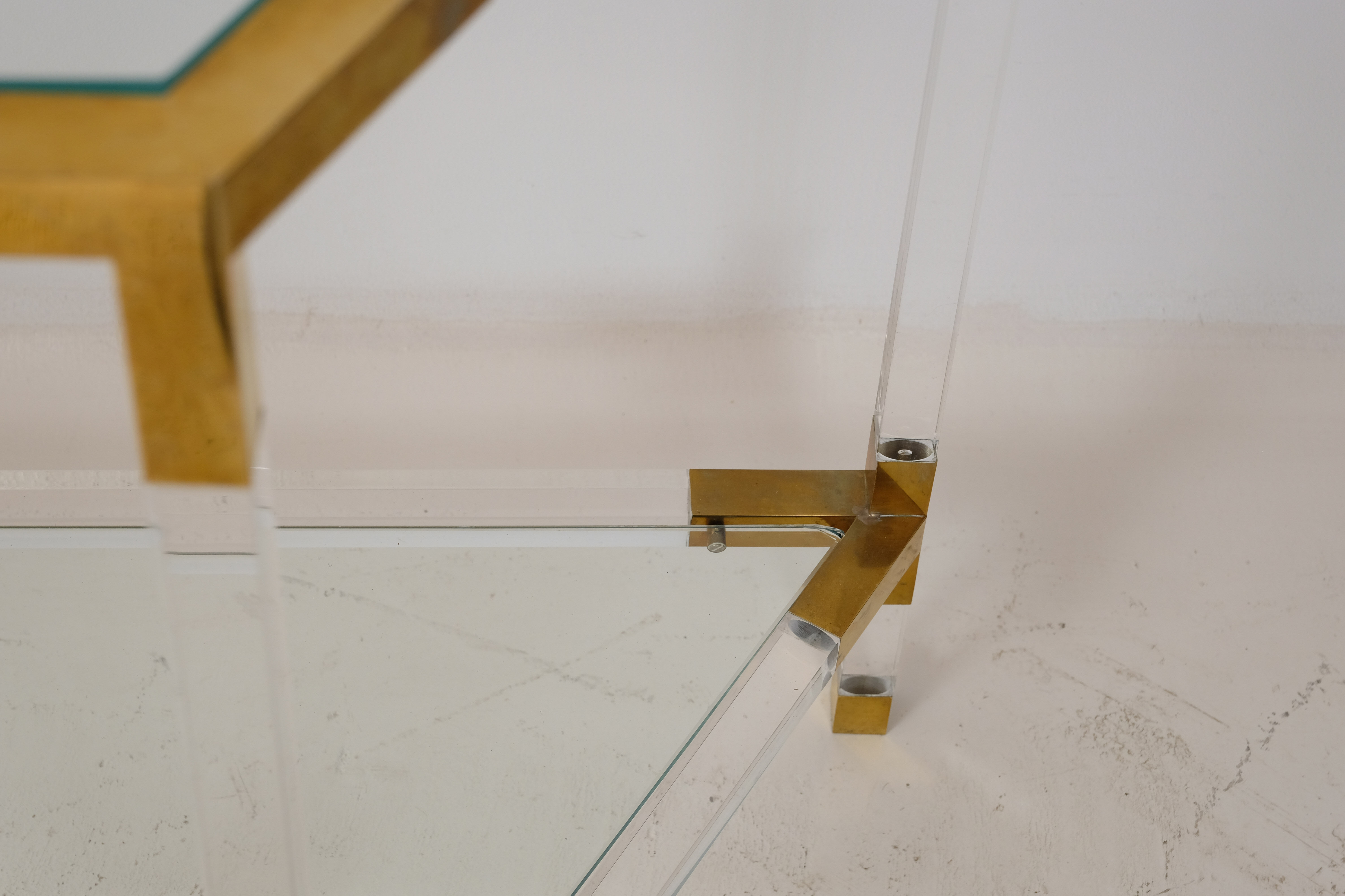 Plexiglas console 1960