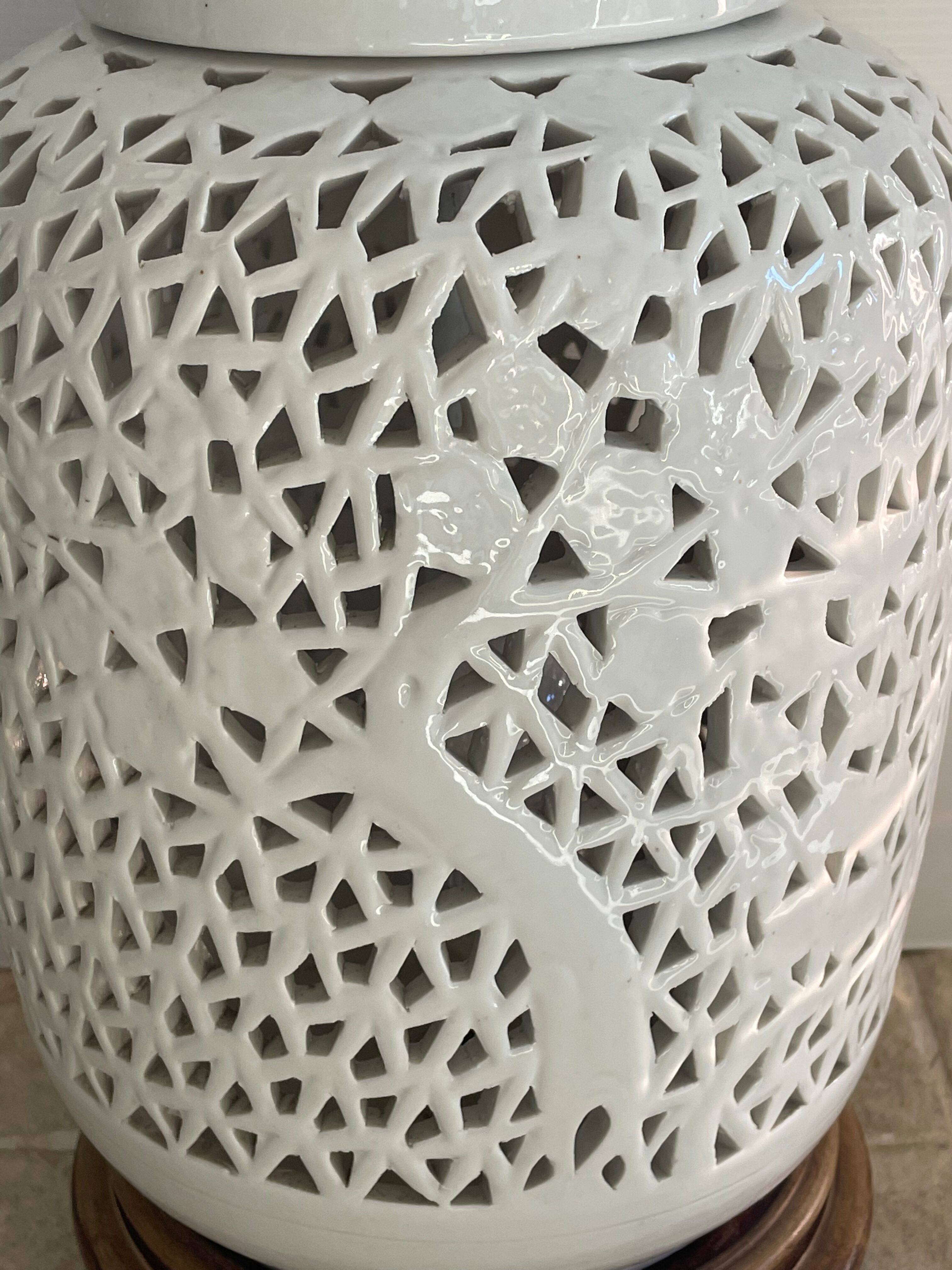 Vintage ceramic lamp