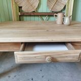 Solid pine coffee table