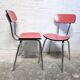 Pair of Formica chairs