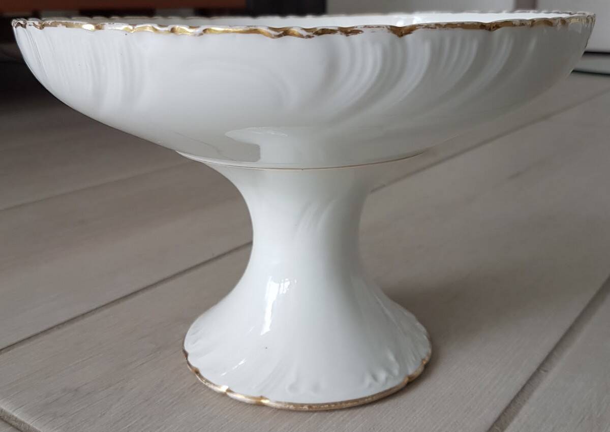 Limoge porcelain fruit bowl Gerard Dufraisseix Abbot - GDA