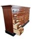 Commode d’apothicaire Art Déco en acajou, 1909