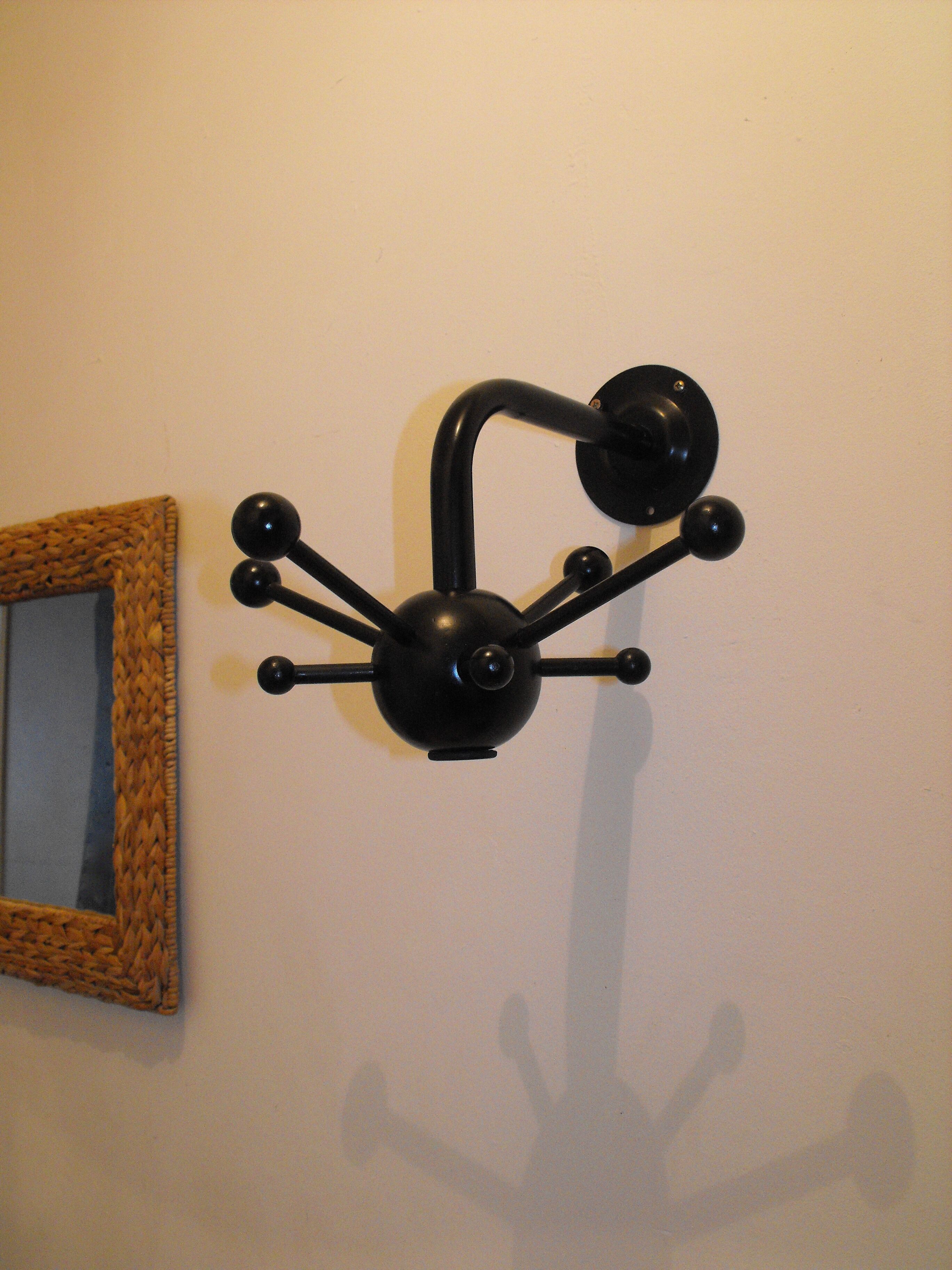 Wall coat rack