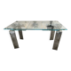 Daytona glass table
