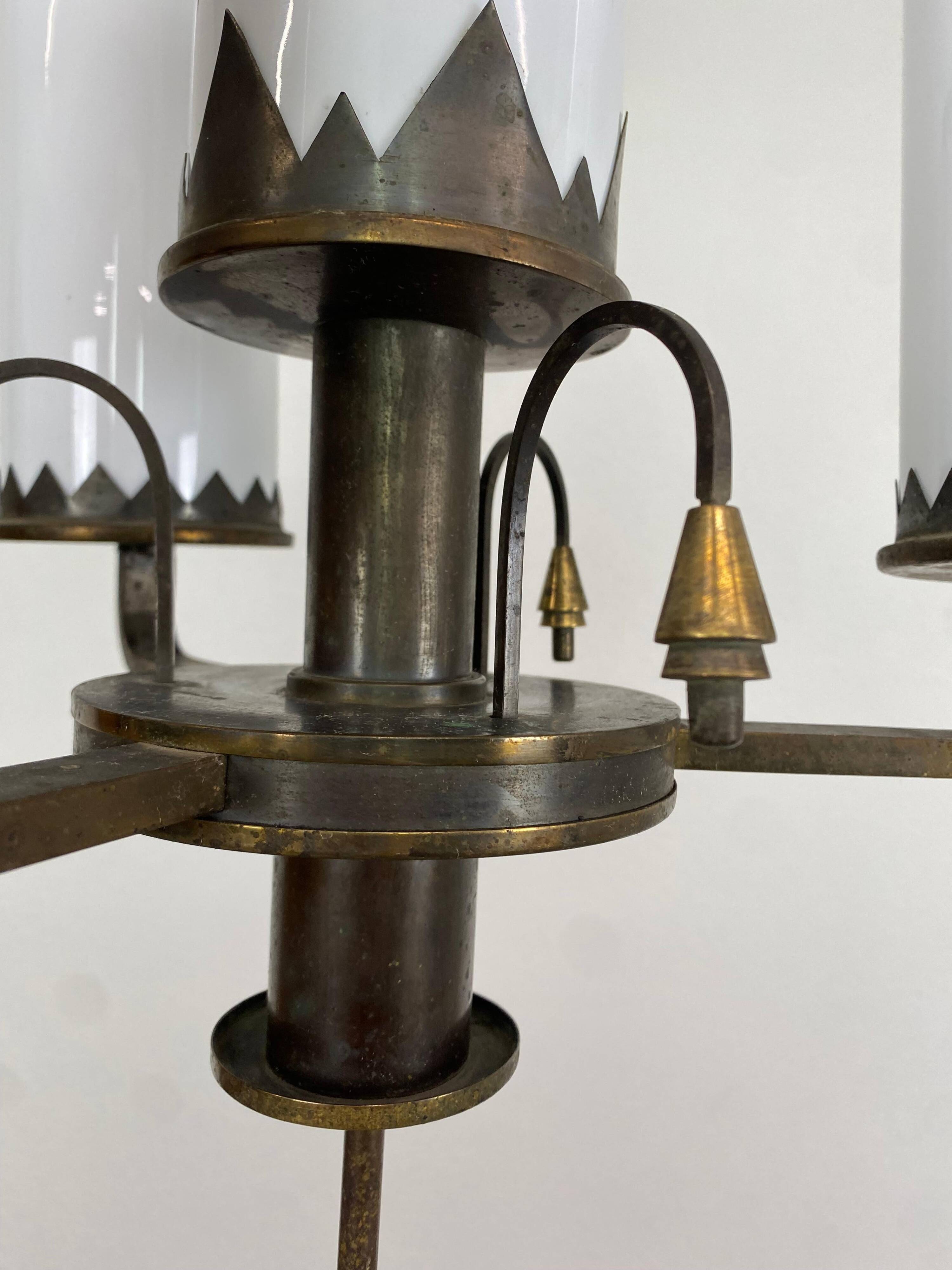 Roundcubist pendant lamp