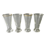 4 glasses of bistro, pastis, in Ricard, 40s