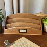 Wooden mail holder “my heart”