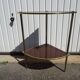 Table d'appoint encoignure formica vintage