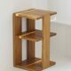 Shelf / Console in solid wood (Elm) vintage Regain house Circa 1980