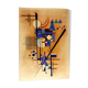 Tapis vintage "Kandinsky" 188 x 131 cm