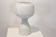 Philips table lamp in white opaline glass