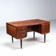 J. Svendstrup writing desk in rosewood A.P. Mobler Denmark 1960