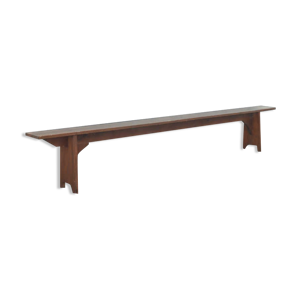Wooden bench