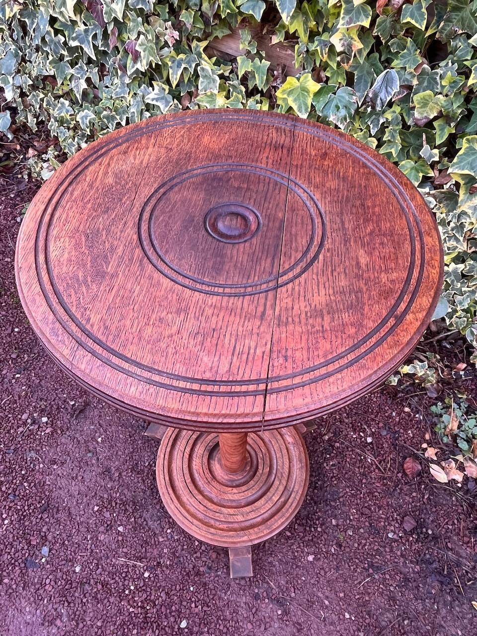 Wooden dessert table