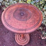 Wooden dessert table