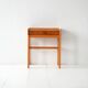Scandinavian oak and teak nightstand, 1960s