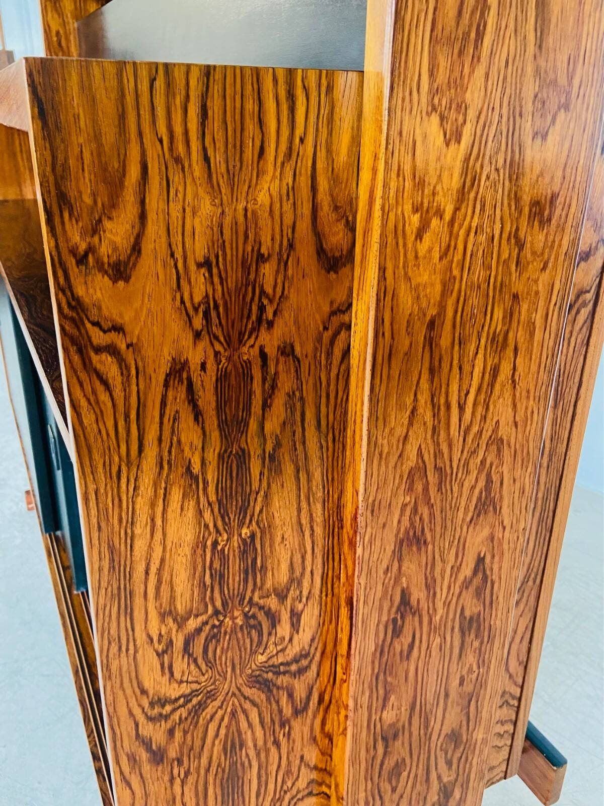 Mid-century rosewood bar and stools by Niels Erik Glasdam Jensen 1960s