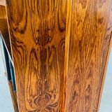 Mid-century rosewood bar and stools by Niels Erik Glasdam Jensen 1960s