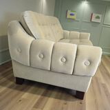 Vintage space age two-seater sofa