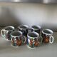 6 mugs in porcelain of Villeroy and Boch model acapulco
