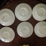 Assiettes a dessert longchamp