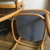 Lot 4 chaises type Thonet 811 Josef Hoffmann