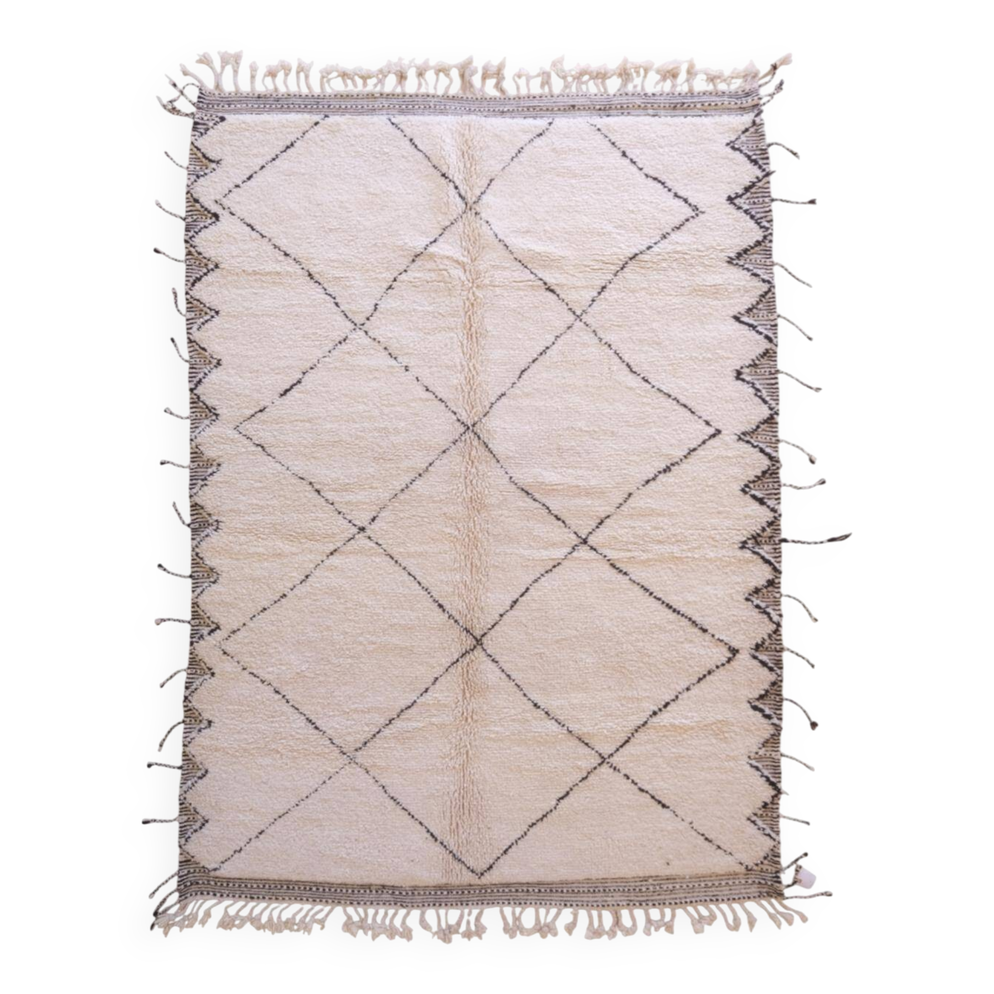 Beni Ourain Traditional Rug - 298 x 204 cm