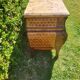 Louis XV marquetry commode – marble top