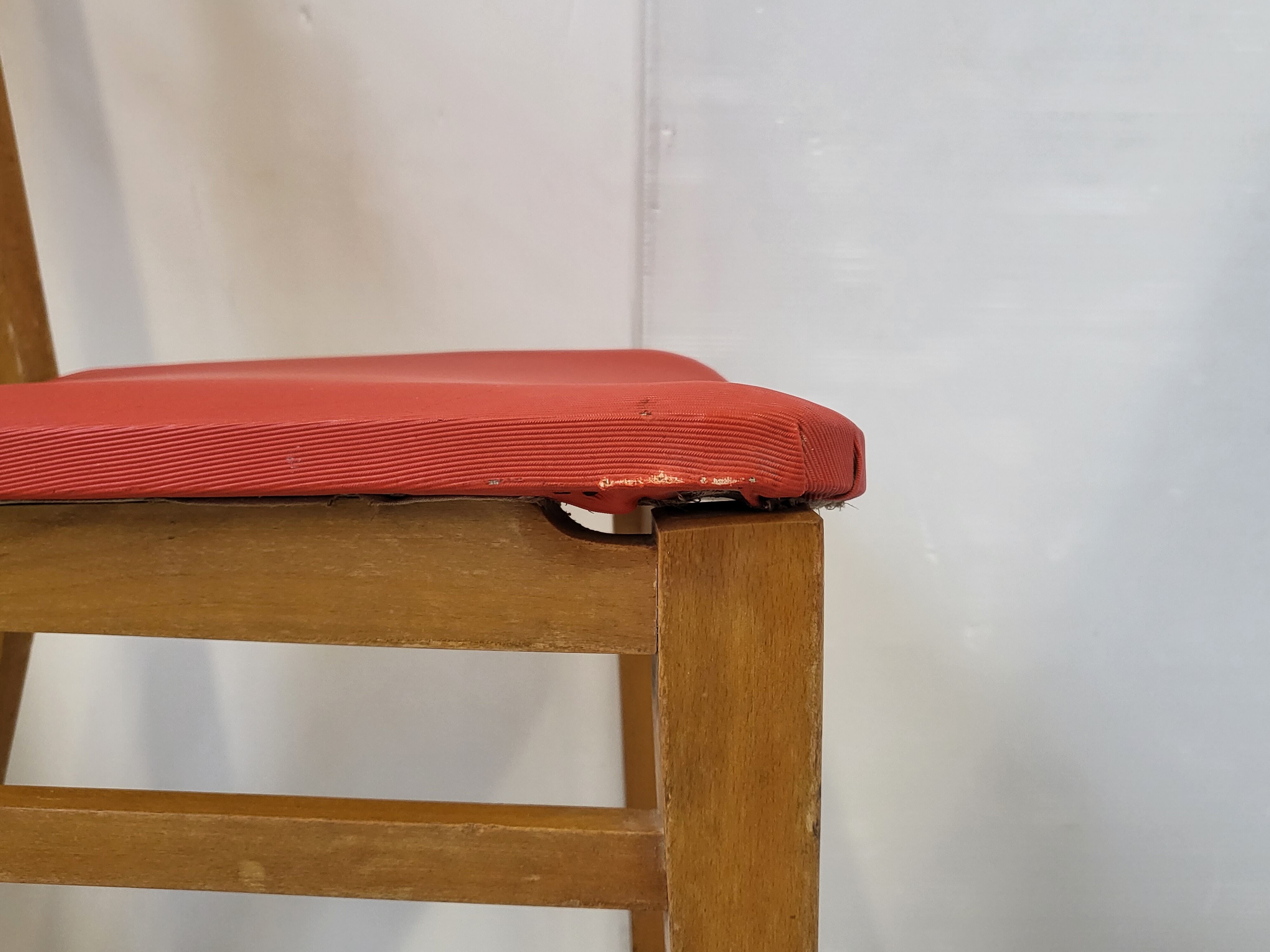 Suite of 5 chairs 1950