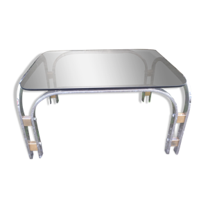 Table basse en verre