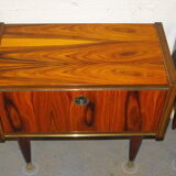 Pair of bedside 50s-60s.