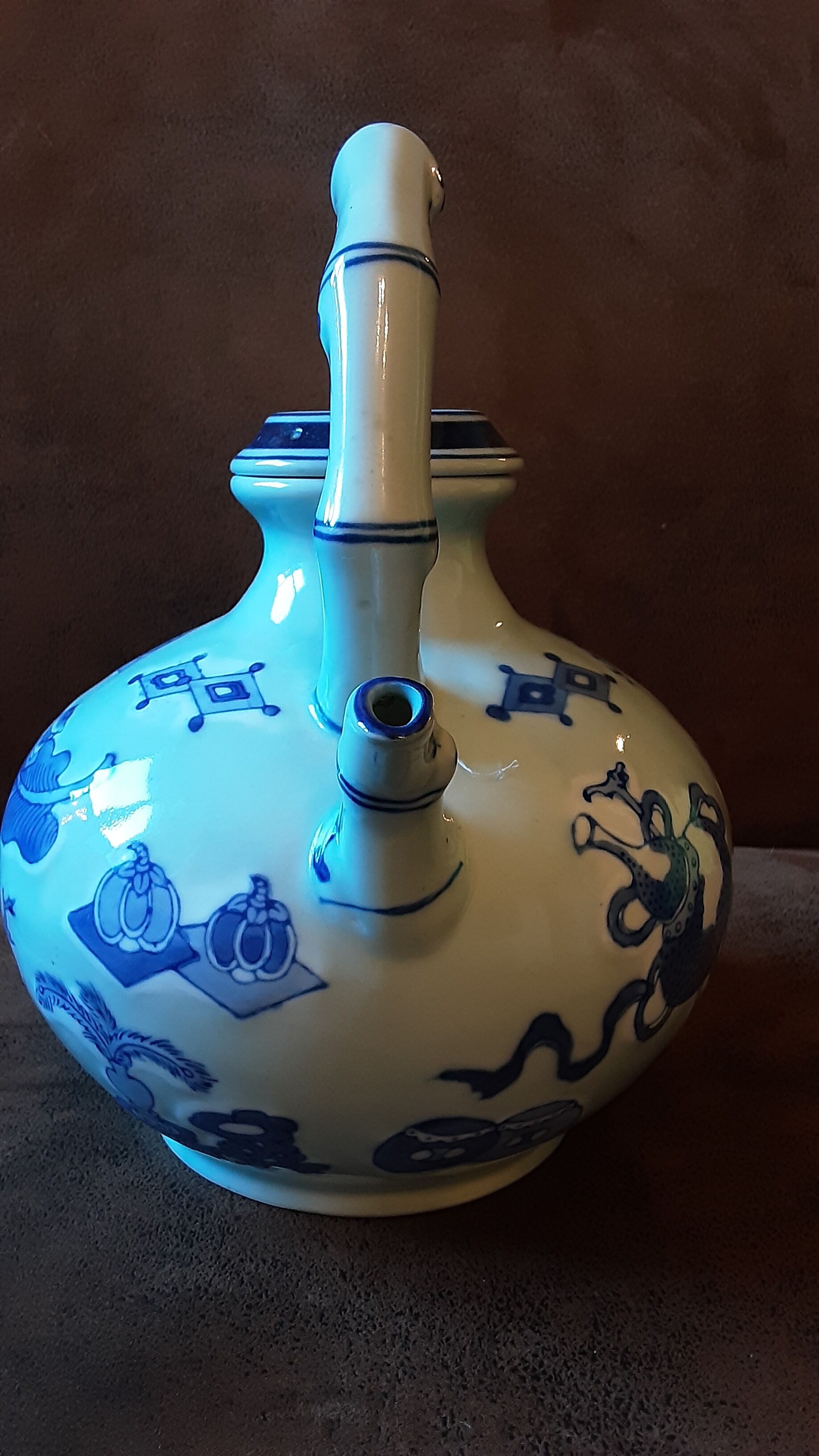 Large Asian teapot