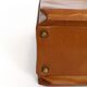 Ensemble de trois valises en cuir vintage