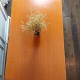 3 in 1 table with adjustable teak portfolio - “Révélation” model by Albert Ducrot - France, 1952